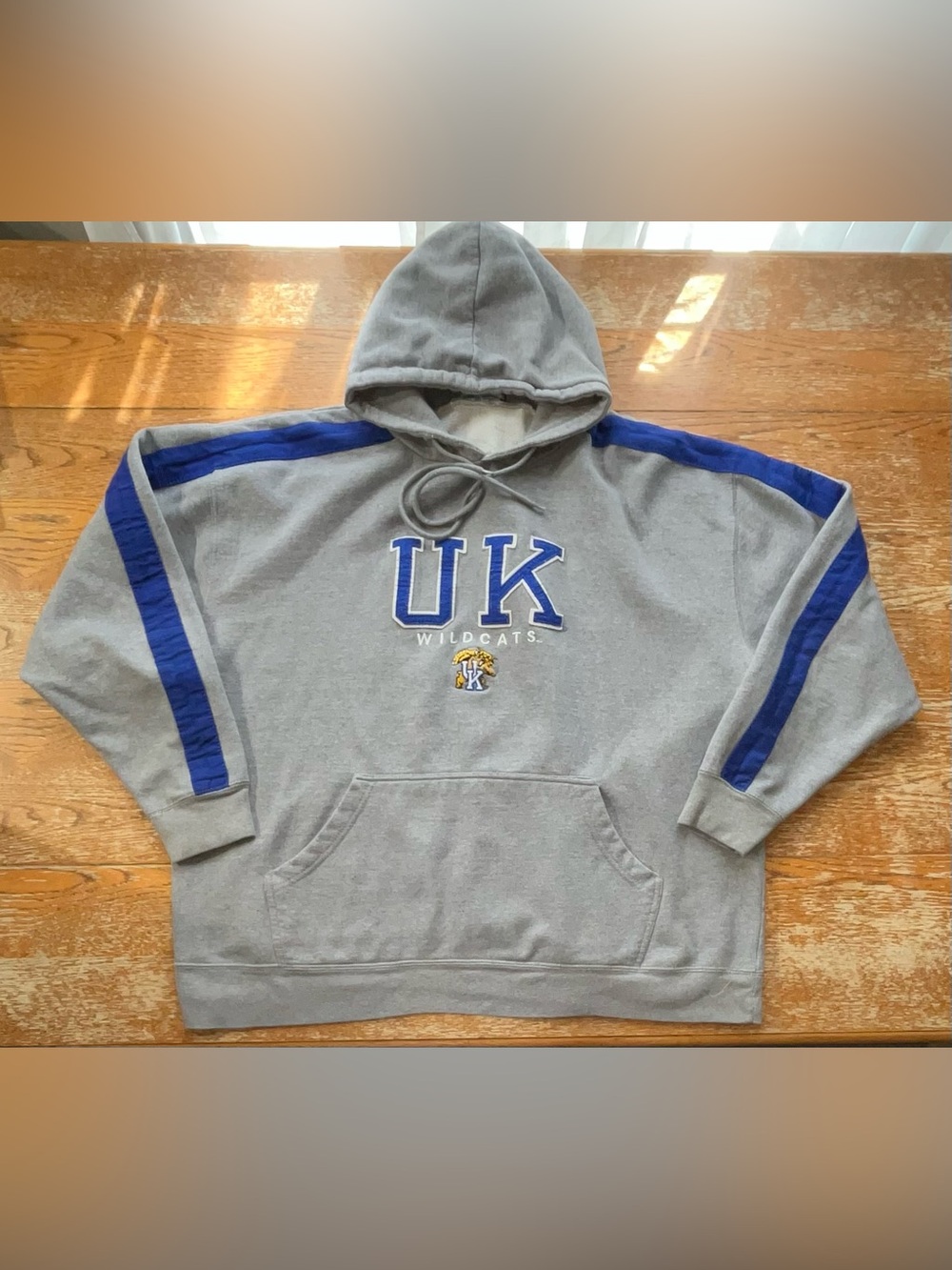 Vintage Y2K University Of Kentucky Hoodie Size L/XL-Old Varsity Brand